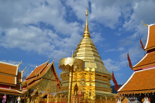 Golden chedi of Wat Phra That Doi Suthep, Chiang Mai