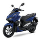 Honda Click 160 in blue, official photo