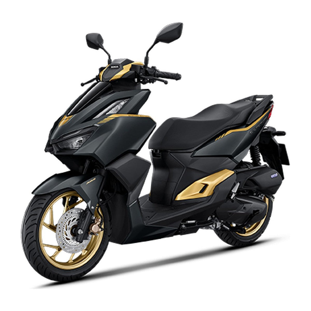 Honda Click 160 for rent in Chiang Mai, white background